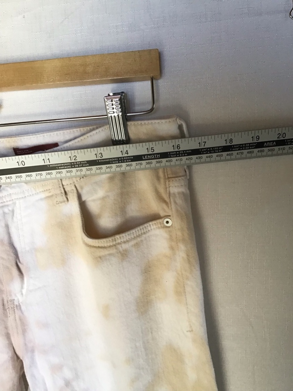 Anthropologie Pilcro Women Light Multi Tie-Dye Boyfriend Jeans - Picture 8 of 11